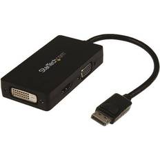 Vga to hdmi StarTech 3-in-1 DisplayPort - VGA/DVI/HDMI 0.3m