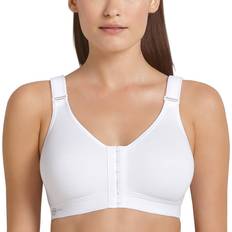 Anita Front Closure Sports Bra - White