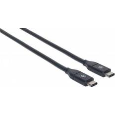 Manhattan SuperSpeed+ USB C-USB C 3.1 1.6ft