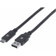 Manhattan SuperSpeed USB A-USB C 3.0 6.6ft