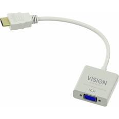 Vision HDMI - VGA 0.2m