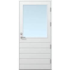 Dörrar Kaski Bergsgården 1 Ytterdörr Klarglas S 7502-B V (90x200cm)