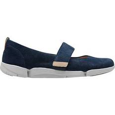 Dame Ballerinasko Clarks Tri Carrie - Navy Nubuck