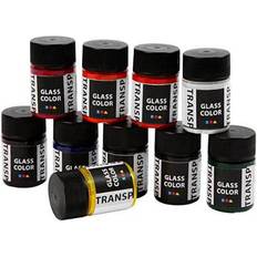 Gelb Glasfarben Glass Color Transparent 10x35ml