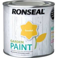 Gul - Utomhusfärger Målarfärg Ronseal Garden Träfärg Sundial 0.75L