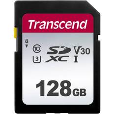 128 GB - SDXC Schede di memoria Transcend 300S SDXC Class 10 UHS-I U3 V30 95/45MB/s 128GB