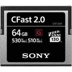 Sony G Series CFast 2.0 530/510MB/s 64GB