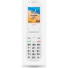 SPC Senior Phone Dual Sim Display 2.4' Tasti Grandi + Tasto SOS Bluetooth Colore Bianco