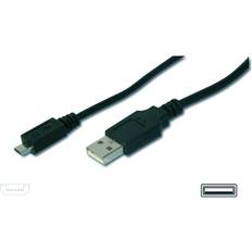 Assmann USB A-USB Micro-B 2.0 1.8m