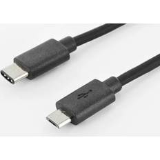 USB C-USB Micro-B Kabel Digitus USB C-USB Micro-B 2.0 1.8m