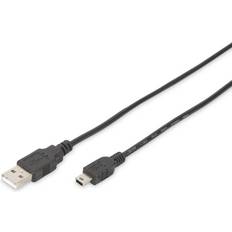 Digitus USB A-USB Mini-B 2.0 1.8m