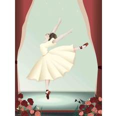 Sport Posters Vissevasse Ballerina Poster 30x40cm