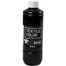 Negro Pinturas Textiles Textile Color Paint Basic Black 500ml