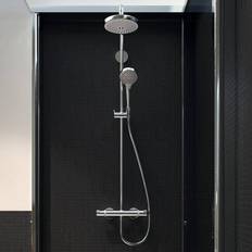 Hansgrohe Croma Select S 180 2jet Showerpipe (27254400) Hvid, Krom