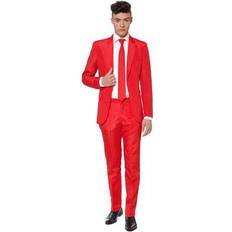 OppoSuits Feestjurken OppoSuits Red Devil Kostuum Rood 48,50,52,54