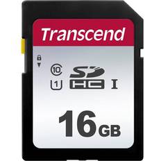 SDHC Minnekort Transcend 300S SDHC Class 10 UHS-I U1 95/45MB/s 16GB