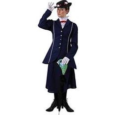 Orion Costumes Magical Nanny Adult Costume w/ Parrot Head Umbrella Cover