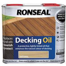 Ronseal decking oil natural Ronseal - Decking Oil Cedar 2.5L