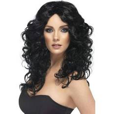 Smiffys Glamour Wig Black