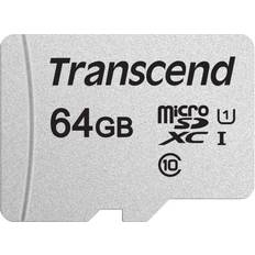 64 GB Schede di Memoria & Chiavette USB Transcend 300S 64 GB MicroSDXC NAND Classe 10