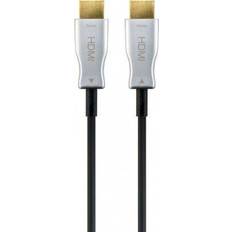 30 m hdmi kabel Goobay Optical Hybrid HDMI - HDMI 30m