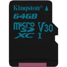 Kingston Canvas Go! microSDXC Class 10 UHS-I U3 V30 90/45MB/s 64GB