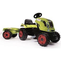 Smoby Tretautos Smoby Claas Farmer XL Tractor + Trailer