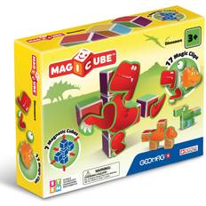 Metallo Blocchi Geomag Magicube Dinosaur