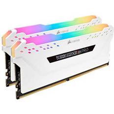 CL15 Memorias RAM Corsair Ddr4 16gb 2x8gb Pc 3000 Vengeance Rgb Pro White