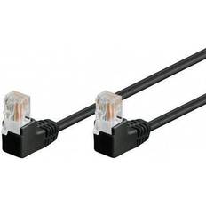 Goobay RJ45 U/UTP Cat5e (2x angled) 10m