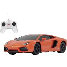 Jamara RC Lamborghini Aventador garçons 27 MHz 1:24 blanc