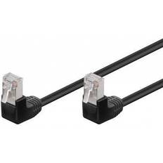 Goobay RJ45 F/UTP Cat5e (2x angled) 15m