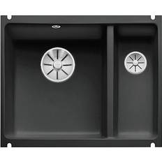 Blanco Inbouw Spoelbak Subline 350/150-U Zwart