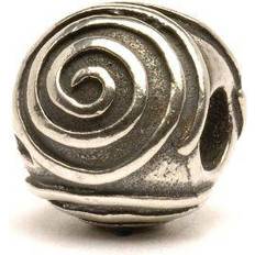 Trollbeads Charms & Vedhæng Trollbeads Spiral Silver Bead charm (TAGBE-20006)