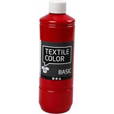 A base de agua Pinturas Textiles Textile Color Paint Basic Red 500ml