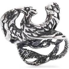 Trollbeads Charms & Vedhæng Trollbeads Phoenix Bead Charm - Silver