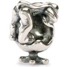 Trollbeads Charms & Vedhæng Trollbeads DesignTroll Bead Charm - Silver