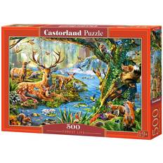 Castorland Jigsaw Puzzles Castorland Forest Life 500 Pieces
