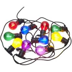 Verre Guirlandes lumineuses et bandes lumineuses Sirius Tobias LED Colorful Black Guirlande Lumineuse 10 Lampes