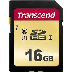 Transcend 16GB UHSI SD SDHC Clase 10