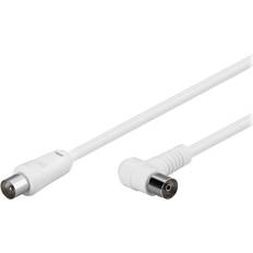 MicroConnect Antenna Coax 9.5mm - 9.5mm (1x angled) M-F 1.5m
