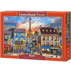 Castorland Pussel Castorland Streets of Paris 500 Bitar