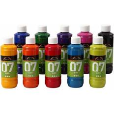 Svarte Glassmaling A Color Glass Paint 10x250ml