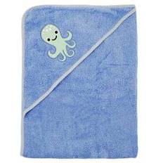 ImseVimse Hooded Towel Eco Blue Octopus