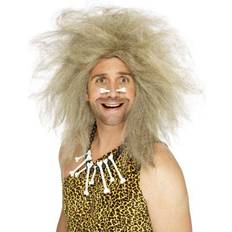 Smiffys Crazy Caveman Wig Blonde