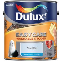 Dulux Blue Paint Dulux Easycare Washable & Tough Matt Wall Paint, Ceiling Paint Mineral Mist 2.5L