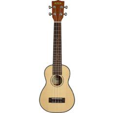 Kala Gloss Solid Spruce Mahogany Long Neck Soprano Ukulele #KA-SSLNG