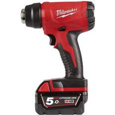 Milwaukee Pistolets Électriques Milwaukee Décapeur Thermique M18 18V 2 Batteries 5.0Ah 1 Chargeur 80 Min BHG-502C 4933459772