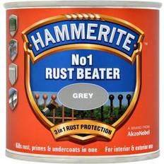 Hammerite Gris Peintures Hammerite No.1 Rust Beater Peinture Anticorrosion Gris 0.25L