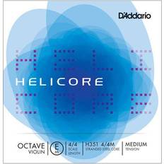 D'Addario H351 4/4M Corde seule (mi) violon 4/4 Helicore Octave, Medium